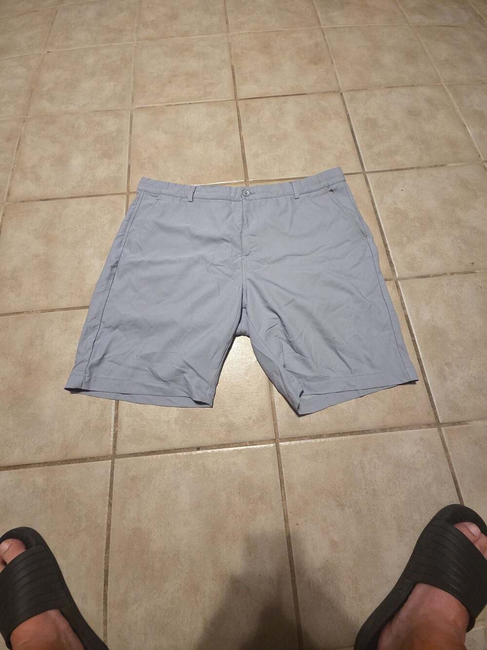 1764 Signature  Men's Gray Performance Golf Casual Shorts